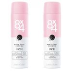 8x4 No.3 Velvet Blossom 2x150 ml Kadın Sprey Deodorant