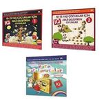 9 - 10 - 11 - 12 - 13 Yaş ve Üstü Çocuklar İçin IQ Zeka Geliştiren Akıl Oyunları Seti - 3 Kitap Takı
