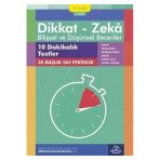 9 - 10 Yaş 10 Dakikalık Testler Zeka Bilişsel Ve Düşünsel Beceriler 4.Kitap