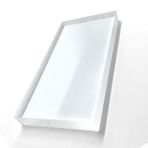9.5-10mm ŞEFFAF Pleksi Levha Cam Görünümlü Pleksi Saydam Mika Levha 80 x 100cm