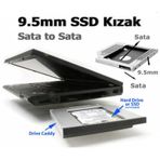 9.5MM SLİM 2.HDD SSD KIZAK CADDY HARDDİSK YUVASI