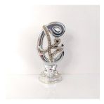 9 Cm Hz Muhammed (s.av) Taşlı Magnet Buzdolabı Süsü Mıknatıslı Gümüş Renk Ev Dekor