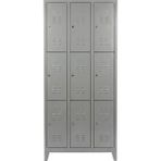 9 Gözlü Ekonomik Soyunma Dolabı-1 97X37X198