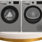 9 KG Çamaşır - Kurutma Makinesi Gri Set (9120 DMX S- 900 KMX S)