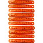 9 Ledli 10 Adet Parmak Led Turuncu