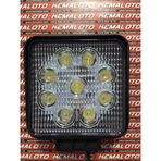 9 Ledli Projektör Led Li Sis Far Iş Makinası Ve Araçlar