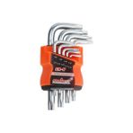 9 Parça Iyi Crv Kısa Yıldız Alyan Torx Key Set (5131)