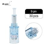 9 Pin Dr. Pen Ultima X5 Kartuşları 30 Adet Vida Yuvası Iğneler 9 12 24 36 42 Pın Nano Kozmetik Ipuçları Tek Kullanımlık Yedek Parçalar (Yurt Dışından)