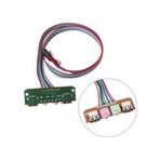 9 Pin Ön Panel Usb 2.0 3.5Mm Kulaklık Mikrofon Kablosu 4272P Bilg