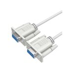 9 Pin Seri Rs232 Com Port Dişi Dişi Kablo Kaliteli Uydu Y