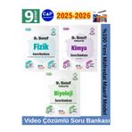 9.Sınıf 2025-2026 Fizik-Kimya-Biyoloji Video Çözümlü Marif Müfredat Soru Bankası Seti+Kalem