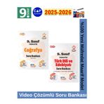 9.Sınıf 2025-2026 Türk Dili Edb-Coğrafya Video Çözümlü Marif Müfredat Soru Bankası Seti+Kalem