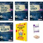9. Sınıf Coğrafya Tarih Matematik Edebiyat Extra Soru Bankası - Yeni Müfredat+Telefon Tutucu+Deneme - Video Çözümlü