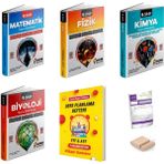 9.sınıf Matematik Fizik Kimya Biyoloji Soru Bankası Yeni Müfredat+Plan Defter+Telefon Tutucu+Deneme