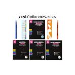 9. Sınıf Matematik-Fizik-Kimya Ve Biyoloji Yazılı Provaları Seti+Tükenmez Kalem+Sezgistore Ayraç Cet