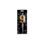 9 Yaş Gold Rakam Mum M182