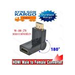 90 180 270 Derece Dönebilen Hdmi To Hdmi 4934P Adaptör Çevirici