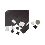90 Adet 3m Etiket Magnet Yapışkanlı Magnet Mıknatıs, Dolap Mıknatısı 2x2cm Kare Kesimli Şerit Mıknat