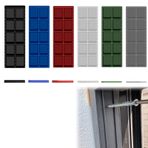 90 adet plastik mesafe tutucu 1-6 mm x 30 x 100 mm - Vinil zemin klik sistemi altlık plakaları cam blokları pullar dengeleme plakaları ara bloklar laminat montaj takozları