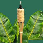 90 Cm Bambu Mesale Vıp 90 Cm Bamboo Torch Bahce Aydınlatma Isıgı Kına Kır Dugun Kortej Isıkları