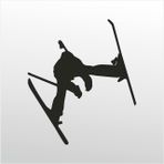90 cm Kayakçı Folyo Sticker