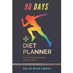 90 Days Diet Planner : 12-Week / Food Journal and Fitness Tracker 6 x 9 in - White Paper, 111 Pages: Exercise & Diet Journal / Track Eating With Plan ... Food and Weight Loss Diary (First, Band 1)