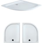 90 x 110 Asimetrik Oval Flat Duş Teknesi H:6 cm