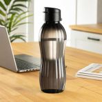 900 ml Matara Sporcu Suluk, BPA Free Sızdırmaz Su Şişesi, Mat Görünümlü Antrasit Renk Spor Outdoor Okul Ofis Kullanımına Uygun