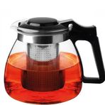 900 ml Süzgeçli Cam Demlik