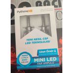 9006 Mini LED Xenon Far Ampulü / 2 Adet / 1400LM / Soğutucu Fan / 30000+ Kullanım Ömrü