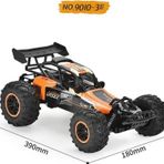 9010-3E 1:10 Kumandalı 40 Cm Dev Off-Road Araba – Şarjlı, 2.4Ghz, Yüksek Hızlı Rc Arazi Canavarı