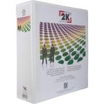904B Klasör A4 Pvc/plastik Tanıtım/sunum/prezentasyon/arşiv Dosyası 9 Cm. Sırt 4 Halka D Mekanizma Kutu Için 6 Adet, Beyaz