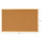 90X60CM Duvara Montaj Büyük Boy Mantar Pano 60ADET Raptiye Hediyeli & Fotoğraf İalan Planlama Panosu