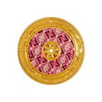90x90 OVAL ALTIN RENK SARAY TAVAN GÖBEK ALTIN 90 x 90