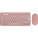 920-012247 Pebble 2 Combo Pembe Kablosuz Klavye Mouse Seti