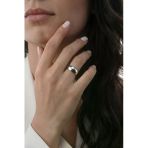 925 Ayar Gümüş Alyans Unisex Klasik Alyans Yüzük - Düz Tasarım Söz Ve Nişan Yüzüğü
