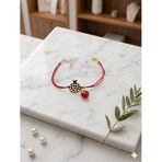 925 Ayar Gümüş Papatya Silver Murano Cam Nar Tanesi Nar Bileklik.rose.gold.rodaj