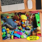 928 Renkli Çocuk Dünyası Oyuncak Resimli 240 Parça Puzzle Yapboz