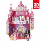 95 Parça 3D Puzzle: Prenses Doğum Günü Şatosu