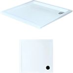95 x 95 Kare Flat Duş Teknesi H:5 cm