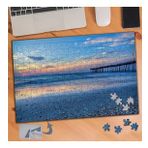 952 Mıcır Taşı Ve Deniz Manzarası 240 Parça Puzzle Yapboz Tablo