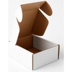 9,5x8,5x6,5 Cm-Mini E-Ticaret Kargo Kutusu-Beyaz Kutu- 0,1 Desi -Kraft-25 Adet