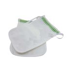 96 Adet Banyo Kesesi Hamam Kesesi Ucuz Kese Polyester İpli Biyeli Kese cok-renkli