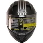 966 WX20 Grey Çene Açılır Kask - 2XL - Siyah