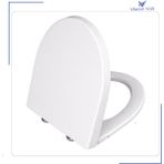 97-003-009 Vitra Form 500 Klozet Kapağı, Yavaş Kapanır - Beyaz