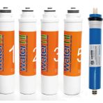 976 Sulook Waterlife Su Arıtma Cihazı Uyumlu Tak-Çevir 6'lı Filtre Seti, 10 Aşamalı, Vontron Membranlı