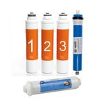 978 Sulook Waterlife Su Arıtma Cihazı Uyumlu Tak-Çevir 5'li Filtre Seti, Vontron Membranlı