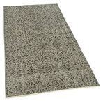 97x180 cm97x180 cm Boyalı Vintage Gri Vintage Yün El Dokuma Modern Geometrik Etnik Eskitme Desenli Boho Oturma Odası Salon Yolluk Koridor Mutfak Halısı