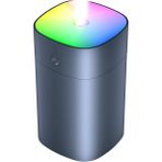 9A 400 ml Ultrasonik Hava Nemlendirici Ortam Nemlendirici Işıklı Hava Nemlendirici Buharlı Nemlendirici Buhar Makinesi ve Aroma Difüzörü H2O Nemlendirici Oda Nemlendirici Hava Temizleyici - Gri