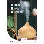 9a Aroma Difüzör Gece Işığı 7 Led Nemlendirici Kumandalı Buhar Makinesi 550 ml Oda - Araç - Hava Nemlen